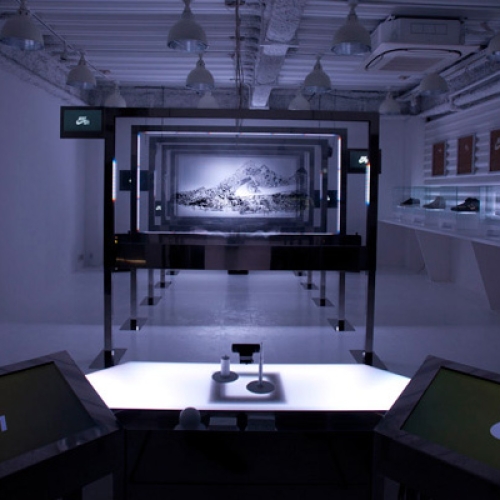 NIKE AIR FORCE ONE ART INSTALLATION VIDEO