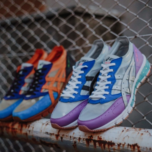 アシックスから、atmosとの共同プロジェクトとして “朝日” “夕日” をコンセプトとした GEL-INST.180 NEXKIN が登場