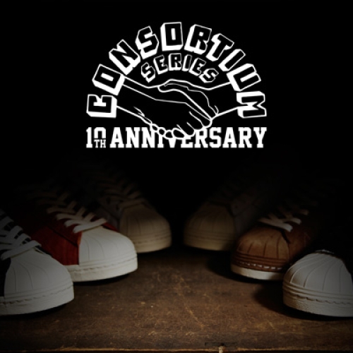 アディダス コンソーシアム 10周年を記念してSuperstar UNDEFEATEDモデルが発売