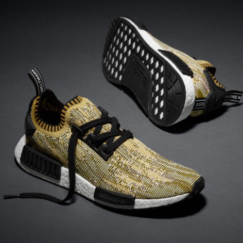 アディダスから、最先端のテクノロジーが融合したNMD第3弾イエローゴールドのNMD_R1が登場