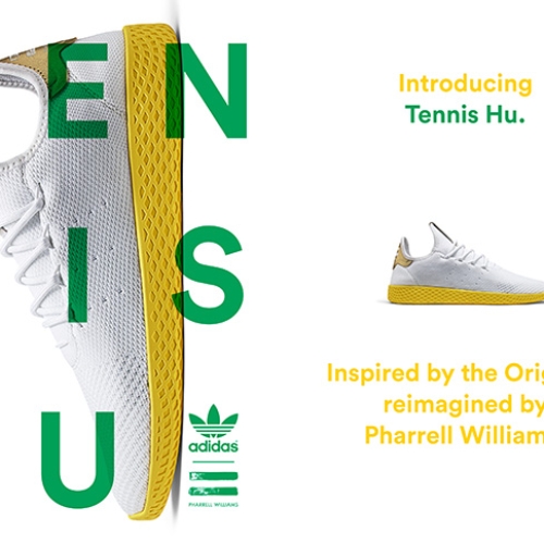 アディダス オリジナルスの名作スタンスミスからインスパイアされた、adidas Originals = PHARRELL WILLIAMS Tennis Huが登場