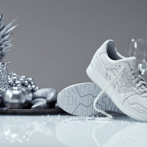 アシックスタイガーから、GEL-LYTE III 25周年を記念し、atmosとのコラボモデルを発売