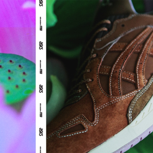 アシックスタイガーは、Lotus Pondと名付けられたmita sneakersとのコラボモデルを発売