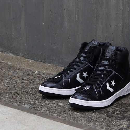 コンバースは、WHIZ LIMITEDとmita sneakersとのコラボレーションモデルWEAPON HI / MS WLを発売