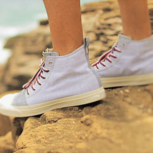 Converse for Aloha Rag Jack Purcell Zipper Hi
