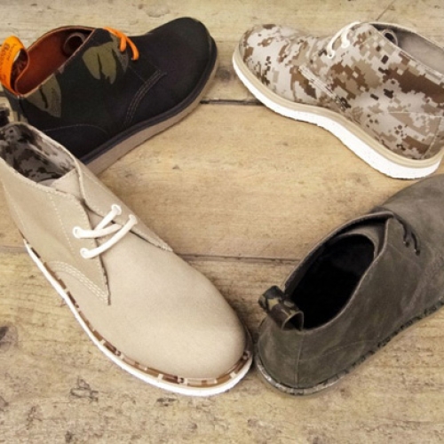 Dr. Martens Camo Wedge Collection