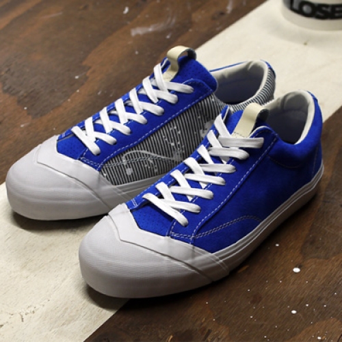 LOSERS デザイナー sneakerwolf氏がドリッピング加工を施した LOSERS SCHOOLER LO “Cobalt” “mita sneakers x sneakerwolf”を発売