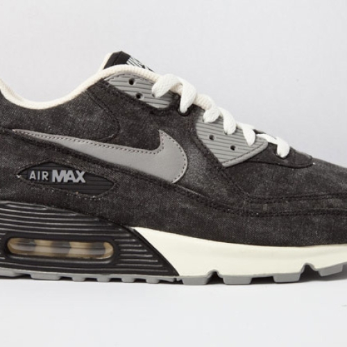 NIKE AIR MAX 90 BLACK CANVAS