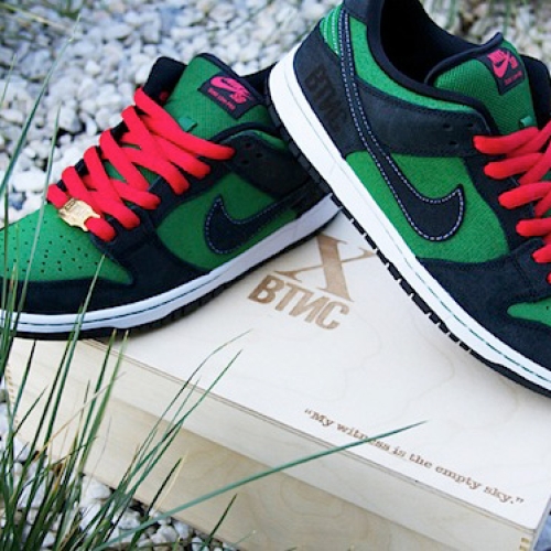 BTNC x Stussy Tee & Nike Dunk SB