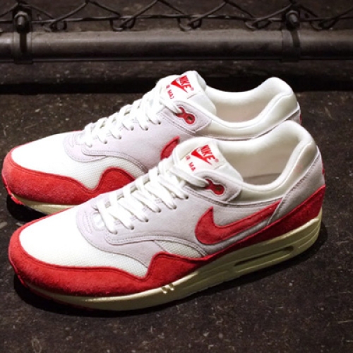 NIKE AIR MAX I OG 「LIMITED EDITION for SELECT」SAIL/UNIVERSITY RED/GREY/BLACK