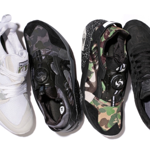 PUMAは、A BATHING APE®とコラボレートしたPUMA x BAPE® COLLABORATION COLLECTIONを発表