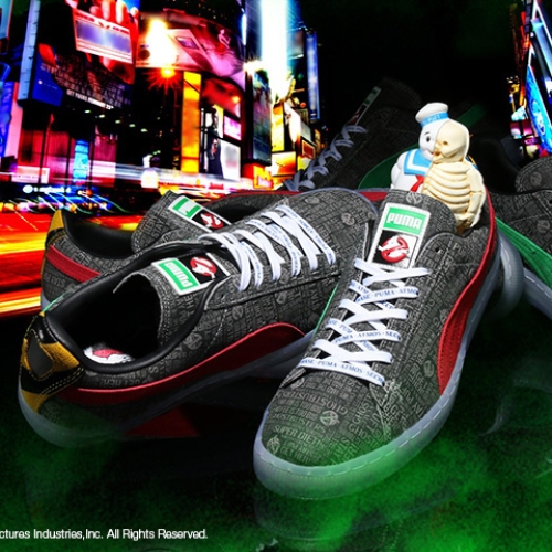 プーマは、ゴーストバスターズとatmos、SECRETBASEによるコラボモデルPUMA SUEDE “GHOSTBUSTERS”を発売