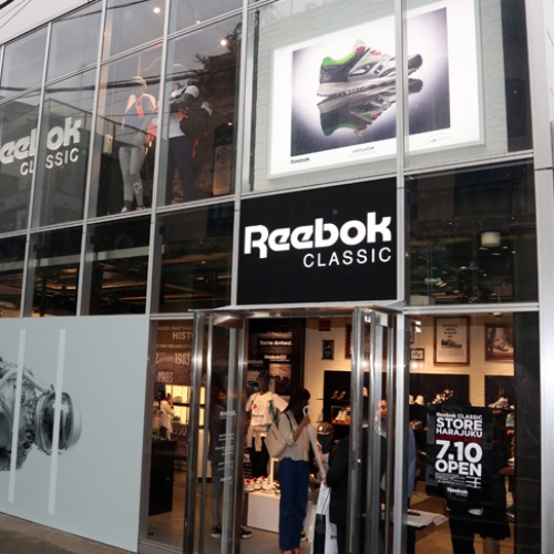 Reebok CLASSIC初の直営店が原宿キャットストリートにオープン