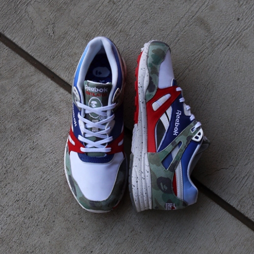 リーボック クラシックから、A BATHING APE®とmita sneakersによるオフィシャルコラボ第2弾が待望のローンチ