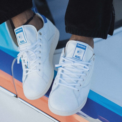 リーボックから、テニス専用コートシューズNPC UKをベースにHIGHS AND LOWSとのコラボレーションモデルが発売