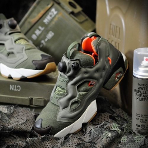 リーボック クラシックから、Winiche & Co.とmita sneakersによるコラボモデルINSTA PUMP FURY OG “FLIGHT JACKET”が登場