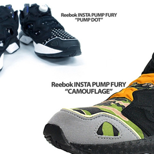 Reebok INSTA PUMP FURY 「CAMOUFLAGE」 「PUMP DOT」  mita sneakers Collaboration