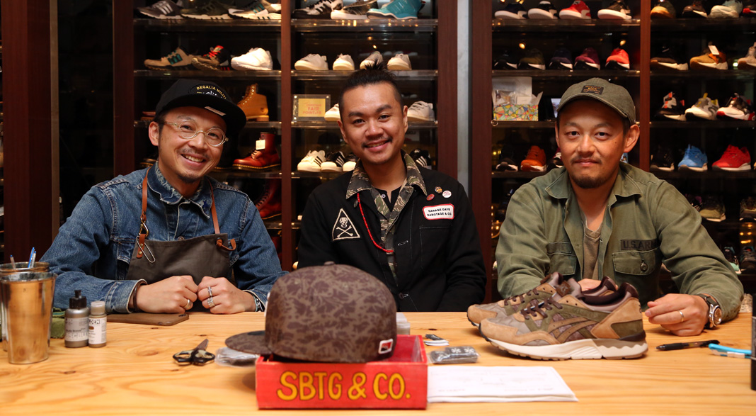 SBTG Mark x KICKS LAB. 近藤氏 x 山田カツ氏 – ASICS Tiger x