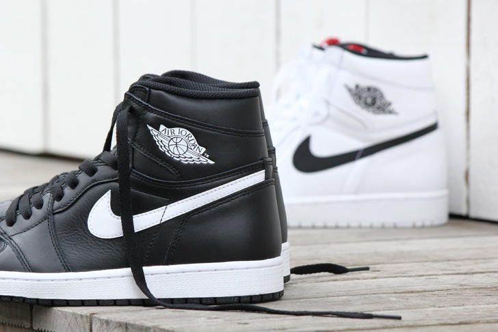 ナイキは、ホワイトとブラックのミニマムな配色のAIR JORDAN 1 ナイキは、ホワイトとブラックのミニマムな配色のAIR JORDAN 1