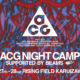 ナイキは、ACG NIGHT CAMP supported by BEAMS を2019年9月27日（金）、28日（土）にライジング・フィールド軽井沢にて開催