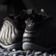 NIKE AIR FOAMPOSITE ONE BLACK/BLACK-MEDIUM GREY